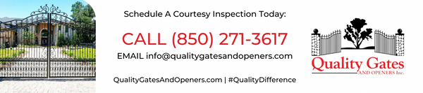 Book a Courtesy Inspection with Quality Gates And Openers